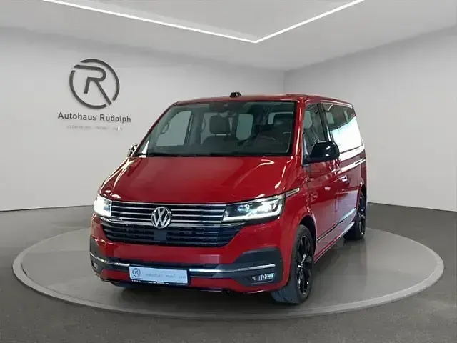 Gebraucht VW Multivan Generation Six 204 PS (150 kW) 2021 Rot Van / Kleinbus