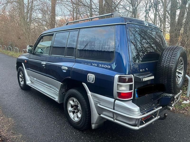 Gebraucht Mitsubishi Pajero 194 PS (142 kW) 1998 Blau SUV