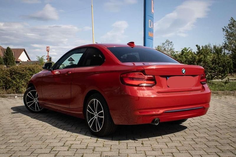 Gebraucht BMW 218 150 PS (110 kW) 2018 Rot Coupé