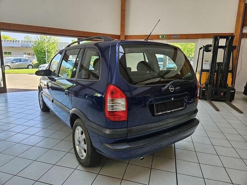 Gebraucht Opel Zafira Njoy 101 PS (74 kW) 2004 Blau Van / Kleinbus