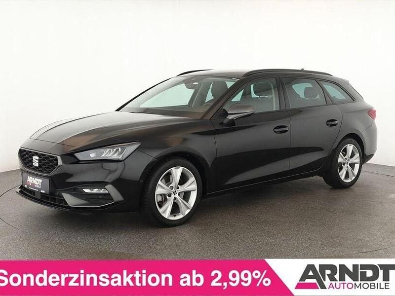Midnight schwarz Gebraucht 2024 Seat Leon FR Limousine | 23.284 € (Guter Preis) - Bild 1/4