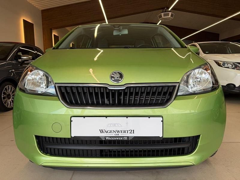 Gebraucht Skoda Citigo Ambition 60 PS (44 kW) 2014 Grün Kleinwagen