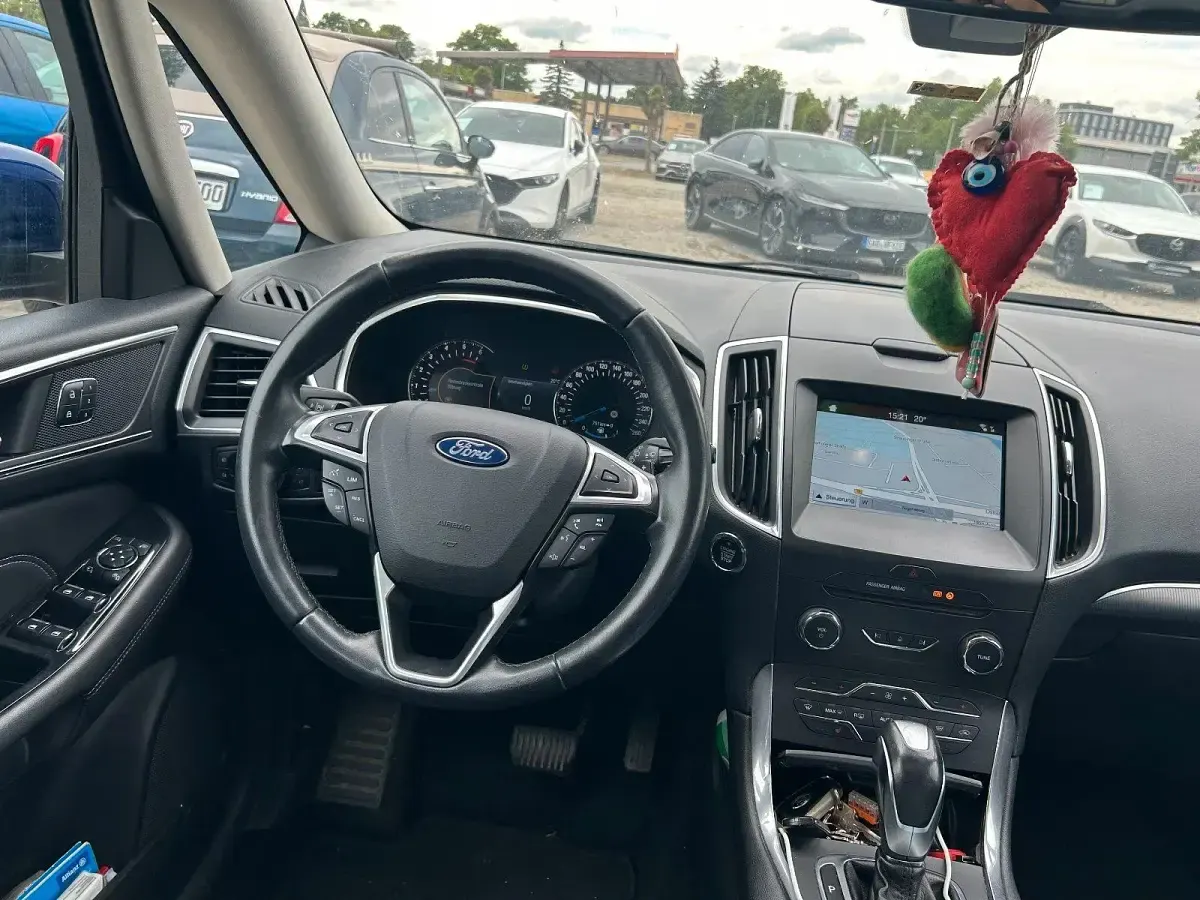 Gebraucht Ford Galaxy 150 PS (110 kW) 2016 Blau Van / Kleinbus