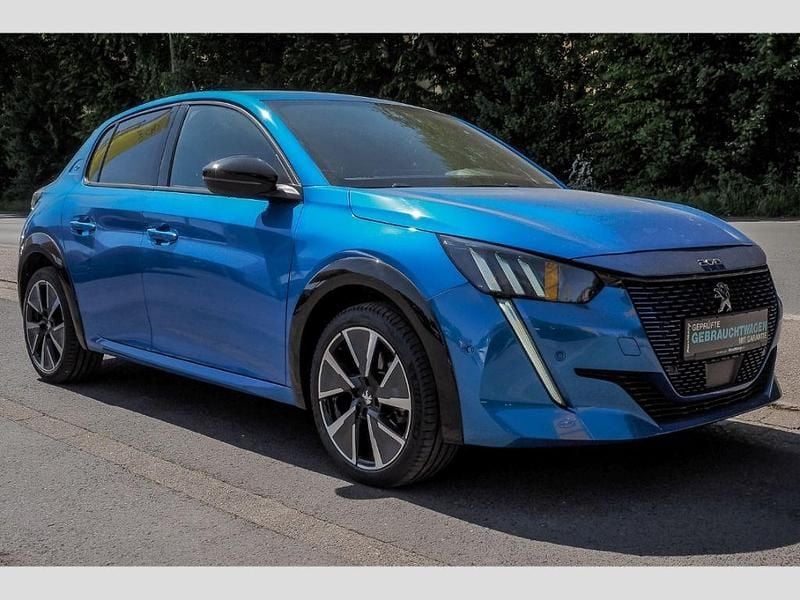 Gebraucht Peugeot e-208 GTi 100 kW (136 PS) 2021 Blau Kleinwagen