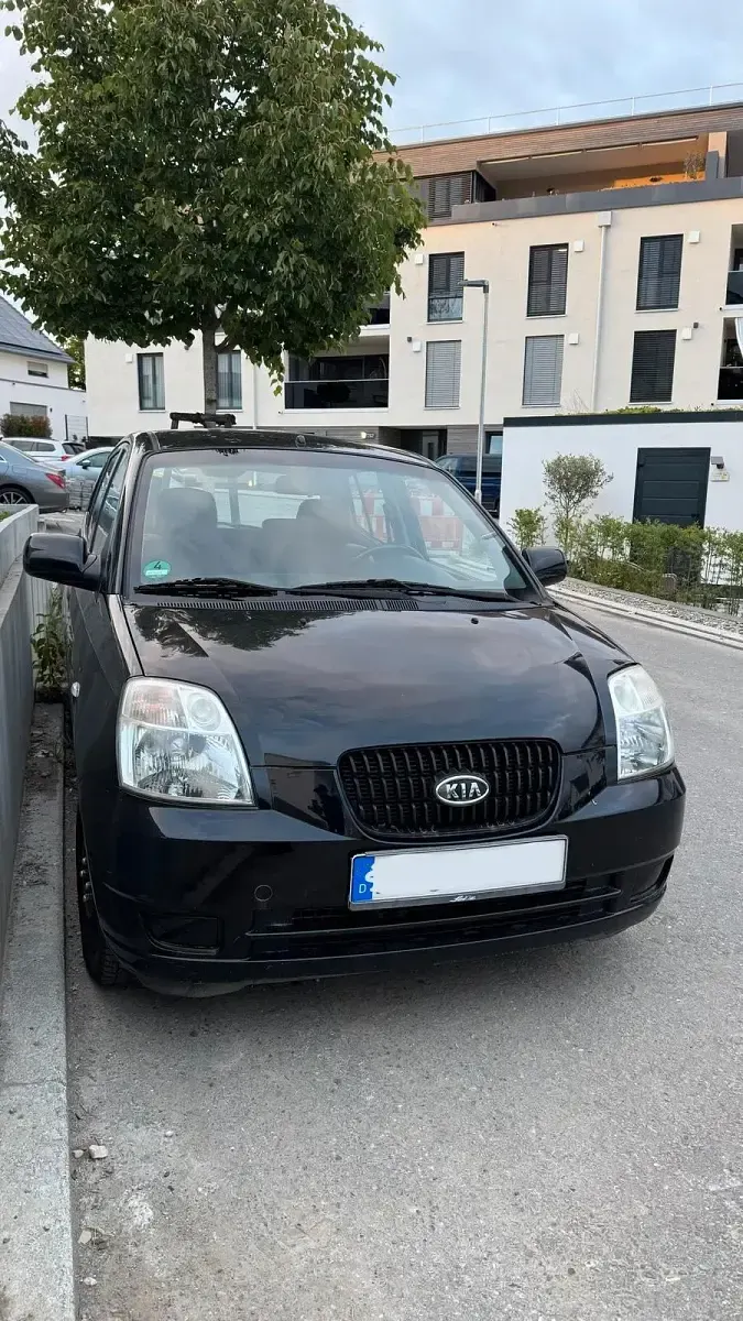 Gebraucht Kia Picanto LX 65 PS (47 kW) 2007 Schwarz Kleinwagen
