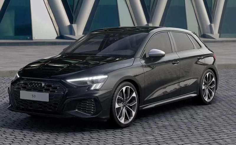 Mythosschwarz schwarz Gebraucht 2023 Audi S3 Sportback Sport Kombi | 42.890 € (Fairer Preis) - Bild 1/2