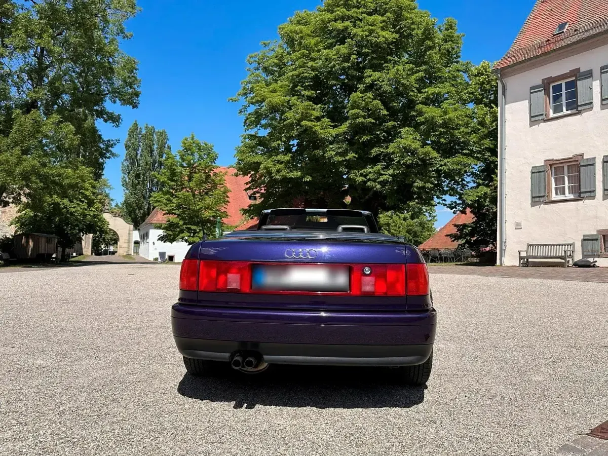 Gebraucht Audi 80 150 PS (110 kW) 1994 Violet Cabrio