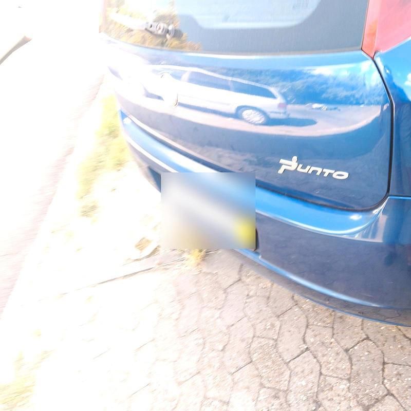 Gebraucht Fiat Punto 75 PS (55 kW) 2007 Blau Kleinwagen