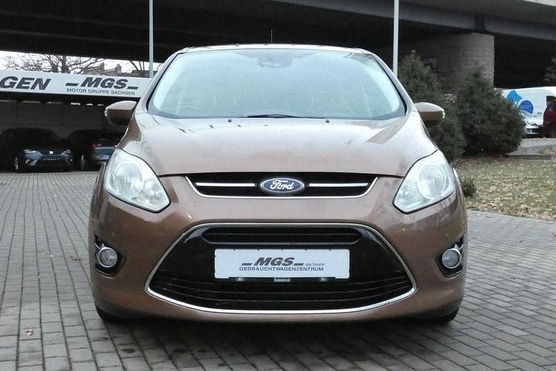 Gebraucht Ford C-MAX Titanium 125 PS (91 kW) 2012 Canyonbraun (metallic) Van / Kleinbus