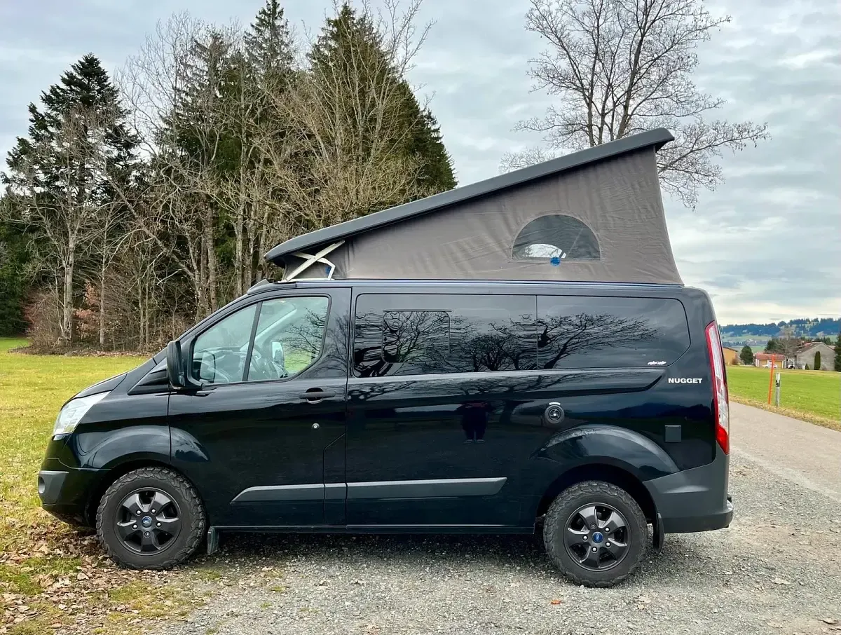 Gebraucht Ford Transit Custom Nugget 155 PS (114 kW) 2016 Schwarz Van / Kleinbus