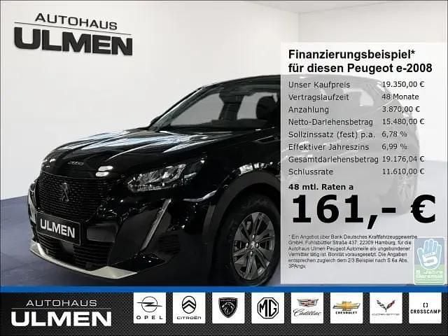 Schwarz Gebraucht 2022 Peugeot e-2008 Active SUV | 19.350 € (Fairer Preis) - Bild 1/4
