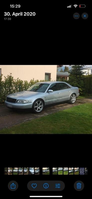 Gebraucht Audi A8 192 PS (141 kW) 1996 Silber Limousine