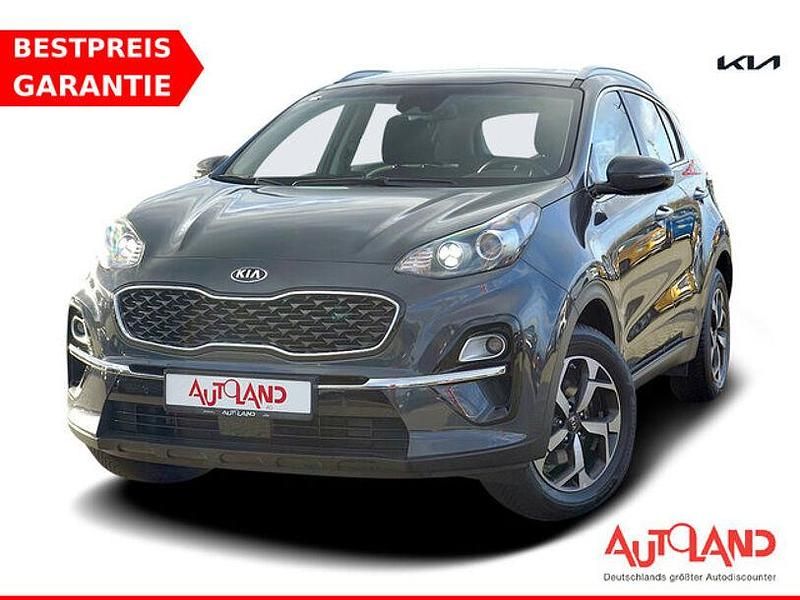 Pentametal met. (metallic) Gebraucht 2020 Kia Sportage Vision SUV | 21.990 € (Teuer) - Bild 1/4