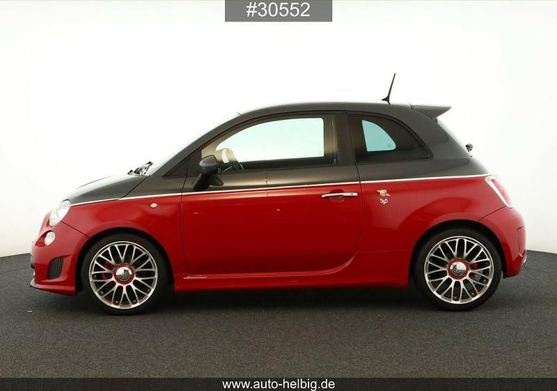 Gebraucht Abarth 595 Turismo 160 PS (117 kW) 2016 Grigio pista / rosso officina Kleinwagen