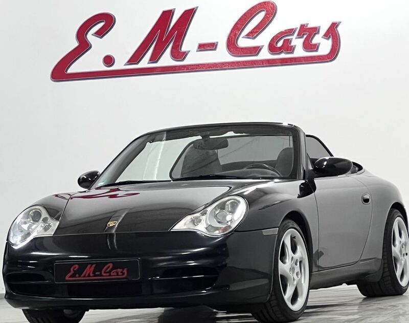 Schwarz Gebraucht 2002 Porsche 911 Carrera Cabriolet Cabrio | 31.990 € (Guter Preis) - Bild 1/4