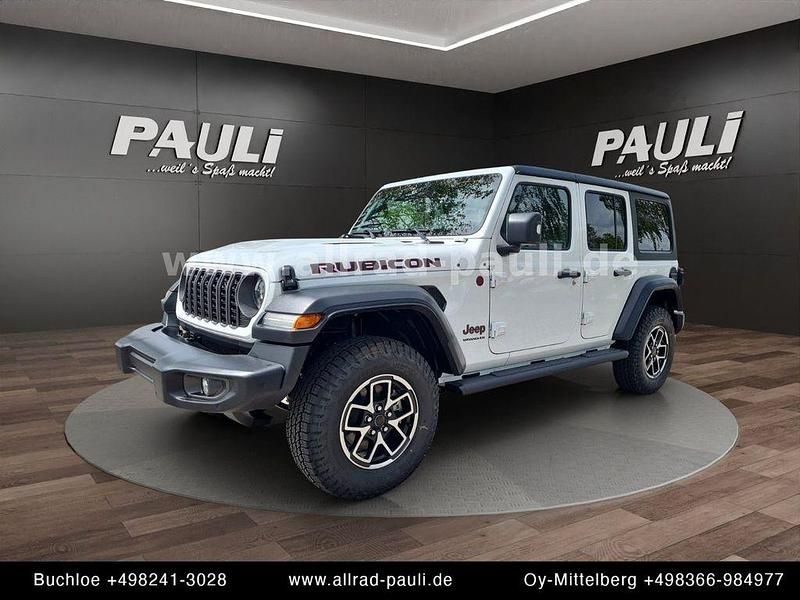 Weiß Neu 2025 Jeep Wrangler Unlimited Rubicon SUV | 66.290 € (Etwas zu teuer) - Bild 1/4