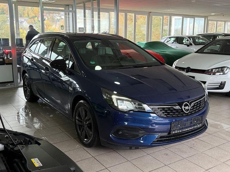 Gebraucht Opel Astra 131 PS (96 kW) 2020 Blau Kombi