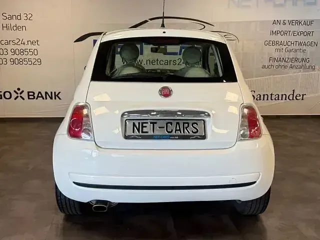 Gebraucht Fiat 500 Lounge 69 PS (50 kW) 2009 Weiß Cabrio