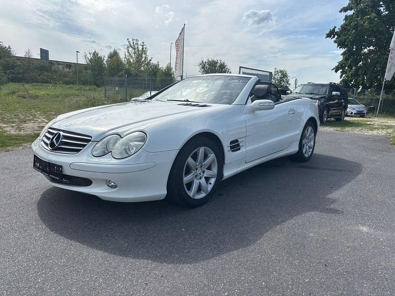 Gebraucht Mercedes SL350 245 PS (180 kW) 2004 Alabasterweiss  unilack Cabrio