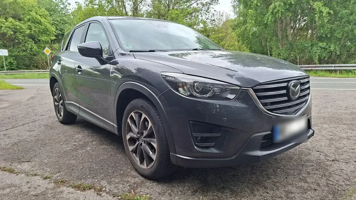 Gebraucht Mazda CX-5 Sports-Line 175 PS (128 kW) 2016 Grau SUV