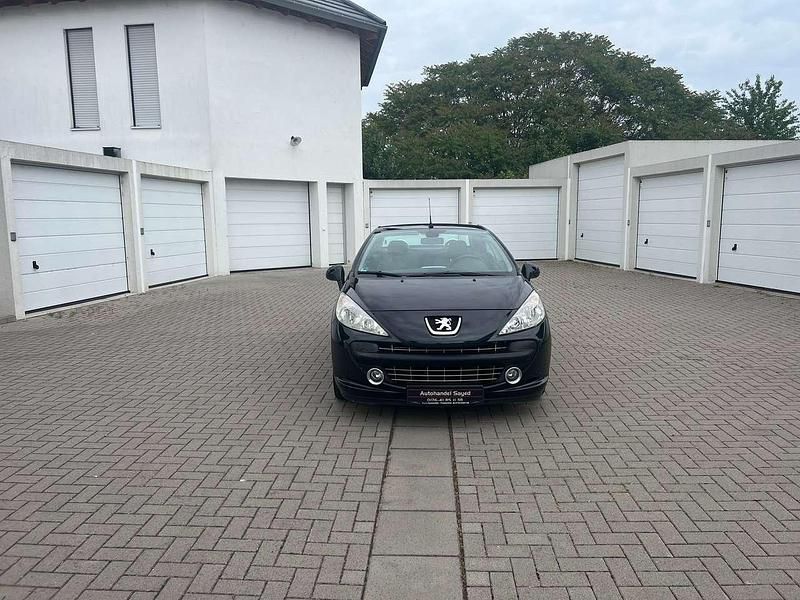 Schwarz obsidien/metallic Gebraucht 2008 Peugeot 207 Sport Cabrio | 4.390 € (Etwas zu teuer) - Bild 1/4