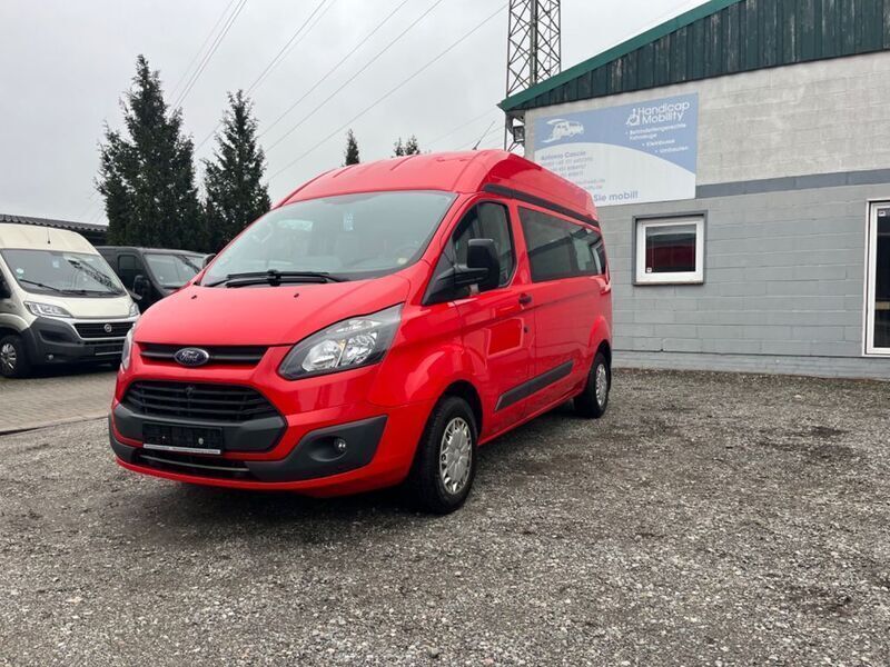 Gebraucht Ford Transit Custom 105 PS (77 kW) 2017 Rot Van / Kleinbus