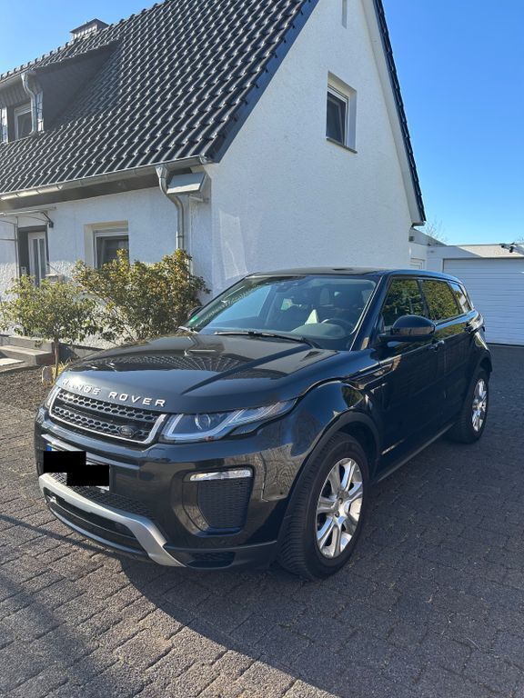 Schwarz Gebraucht 2017 Land Rover Range Rover evoque SE Dynamic SUV | 18.500 € (Guter Preis) - Bild 1/4