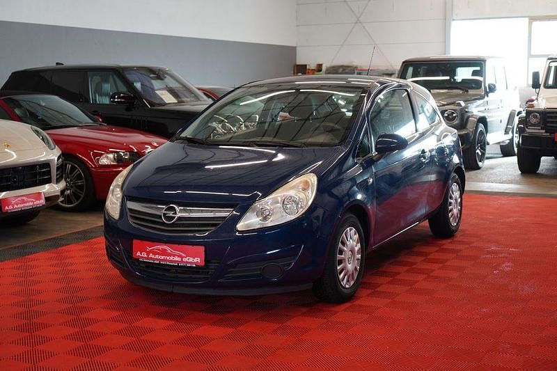 Blau Gebraucht 2010 Opel Corsa Limousine | 999 € (Superpreis) - Bild 1/4