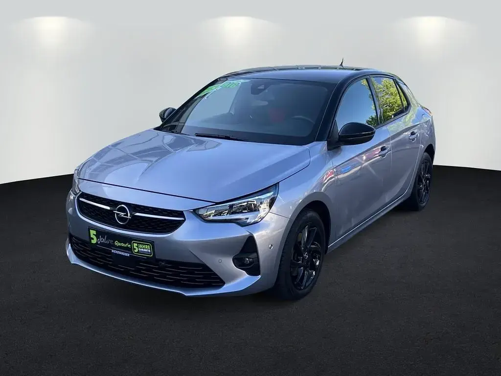 Gebraucht Opel Corsa GS Line 101 PS (74 kW) 2023 Kontrast grau/quarz silber Kleinwagen