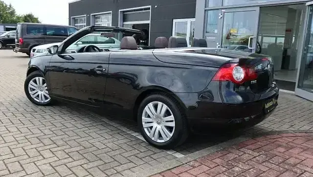 Brugt VW Eos Edition 160 HK (117 kW) 2009 Sort Cabriolet
