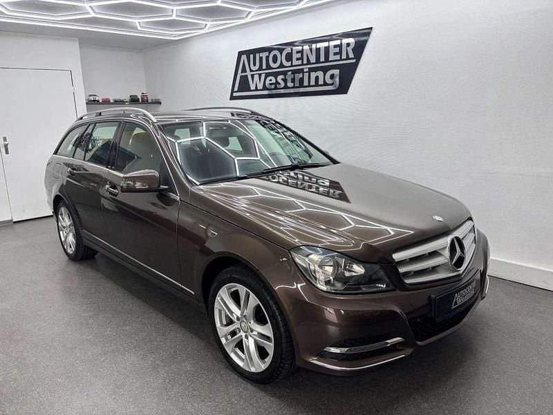 Braun Gebraucht 2014 Mercedes C180 Avantgarde Kombi | 10.990 € (Superpreis) - Bild 1/4