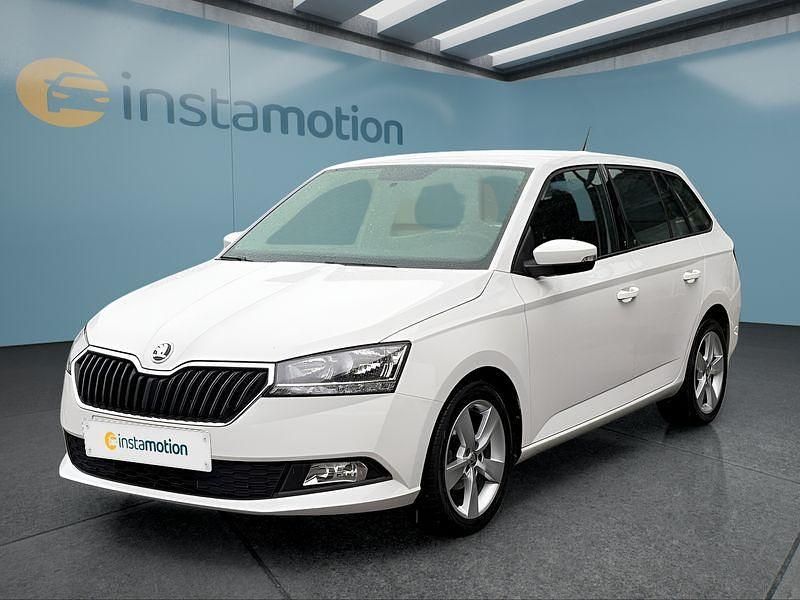 Weiß Gebraucht 2021 Skoda Fabia Kleinwagen | 14.499 € (Fairer Preis) - Bild 1/4