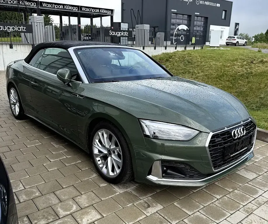 Gebraucht Audi A5 Cabriolet Advanced 204 PS (150 kW) 2023 Grün Cabrio