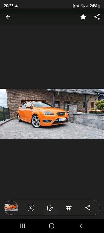 Gebraucht Ford Focus ST 225 PS (165 kW) 2007 Orange Limousine