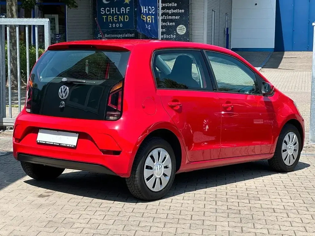 Gebraucht VW up! move up! 60 PS (44 kW) 2018 Rot Kleinwagen