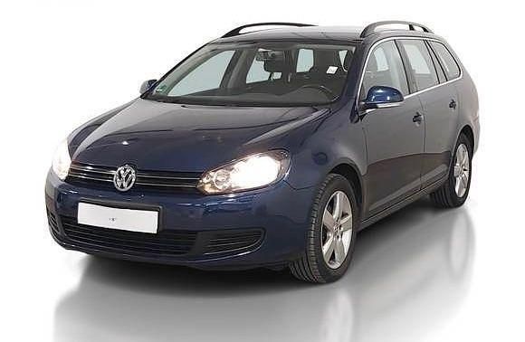 Gebraucht VW Golf VI 105 PS (77 kW) 2011 Blau Kleinwagen