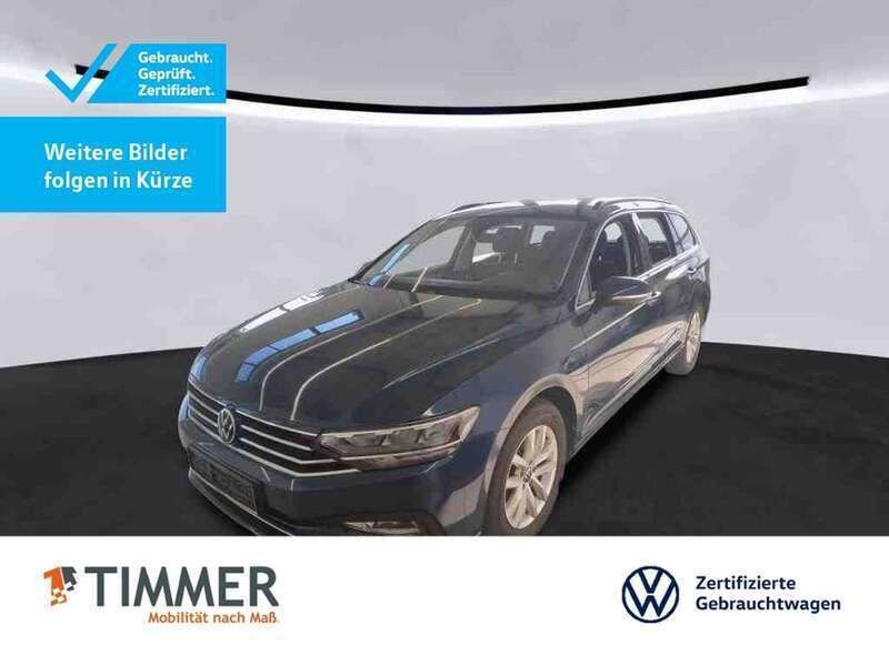 Blau Gebraucht 2021 VW Passat Business Kombi | 18.480 € (Guter Preis) - Bild 1/4