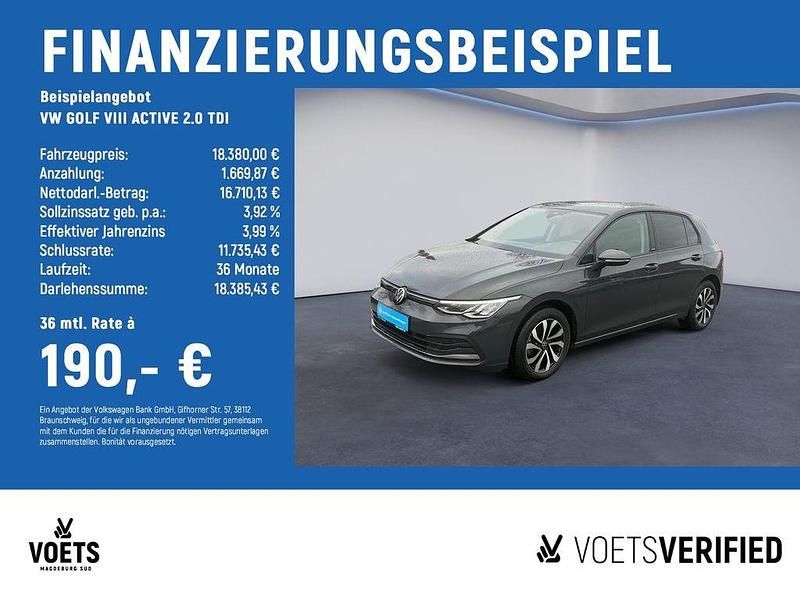 Gebraucht VW Golf VIII Active 116 PS (85 kW) 2022 Grau Limousine
