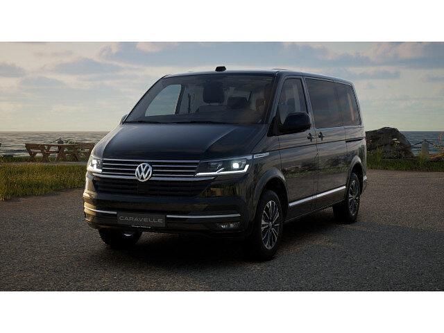 Deep black perleffekt (metallic) Gebraucht 2024 VW T6.1 Van | 48.880 € (Guter Preis) - Bild 1/4