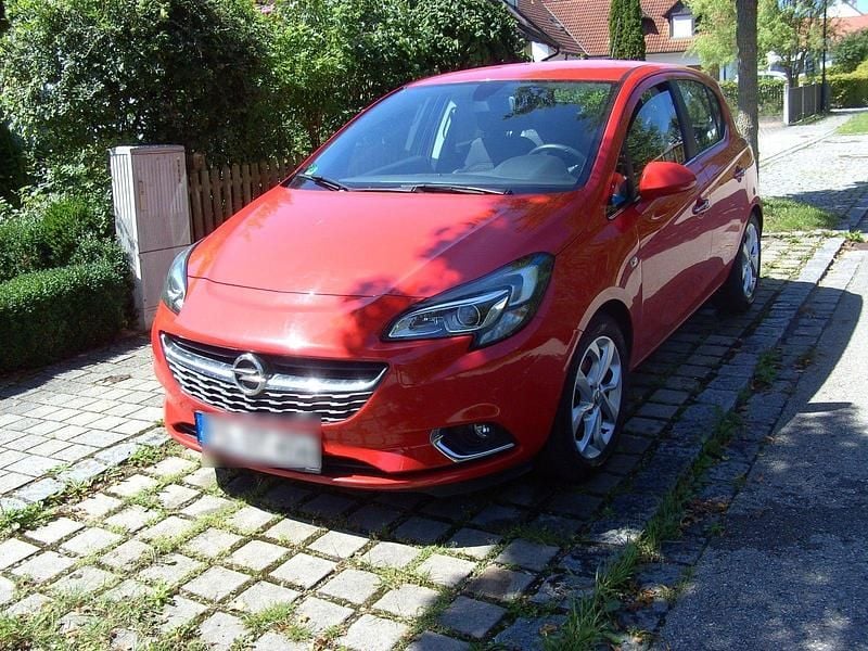 Rot Gebraucht 2016 Opel Corsa Edition Kleinwagen | 8.950 € (Etwas zu teuer) - Bild 1/4