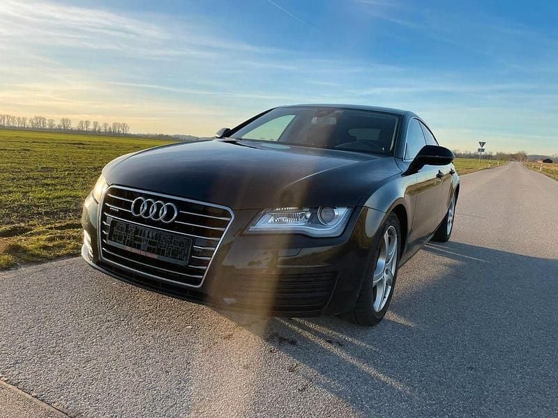 Schwarz Gebraucht 2013 Audi A7 Sportback Kleinwagen | 16.900 € (Fairer Preis) - Bild 1/4