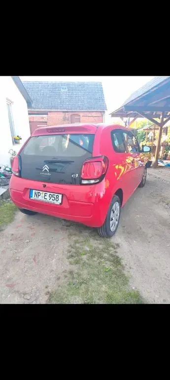 Brugt Citroën C1 69 HK (50 kW) 2015 Rød Hatchback