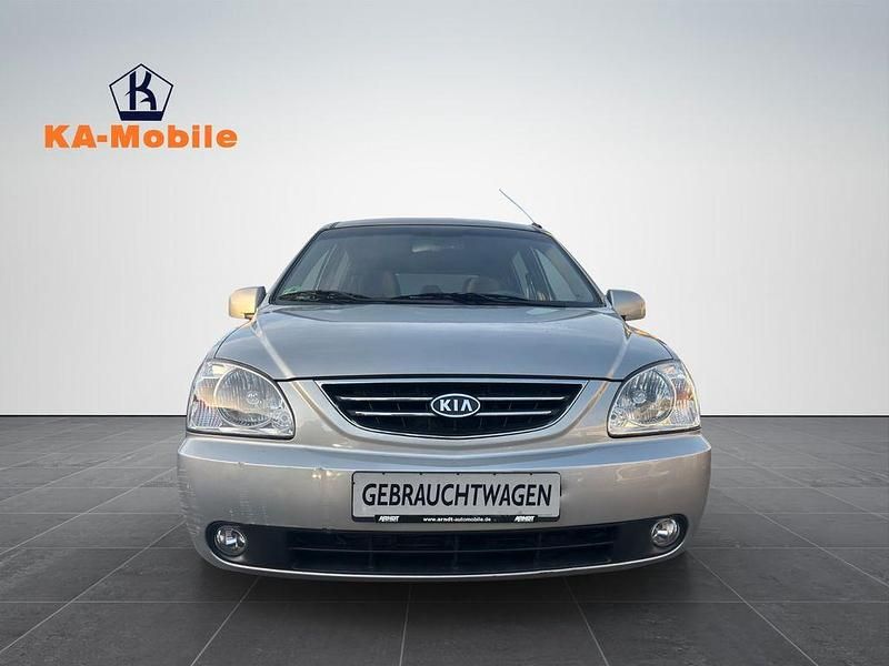 Gebraucht Kia Carens EX 113 PS (83 kW) 2006 Silber Van / Kleinbus