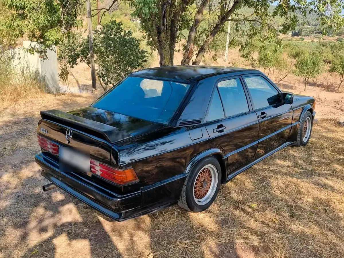 Gebraucht Mercedes 190 1985 Schwarz Limousine