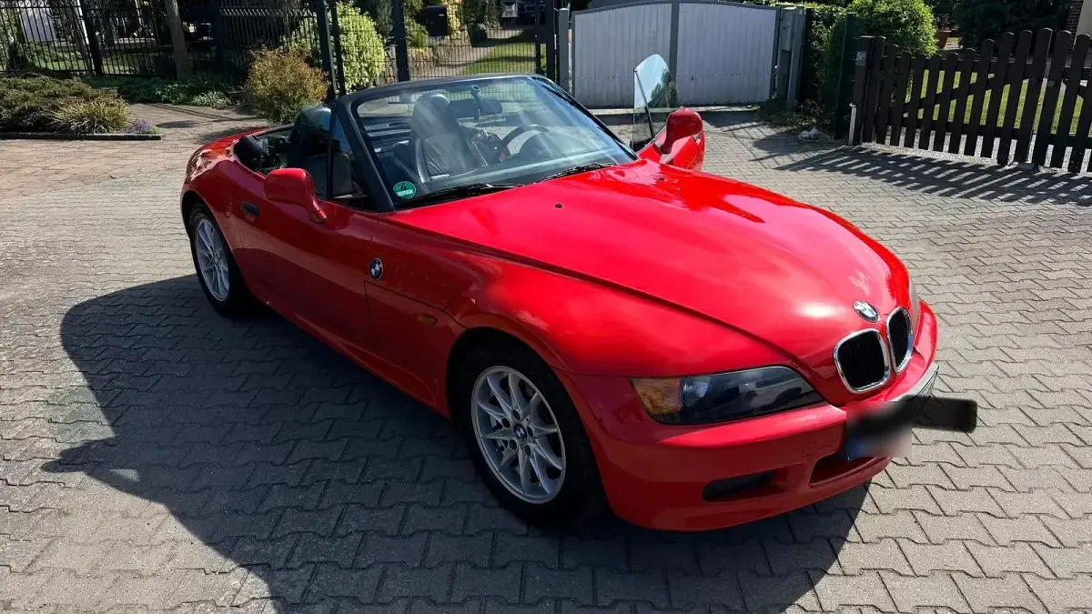 Gebraucht BMW Z3 140 PS (102 kW) 1997 Rot Cabrio