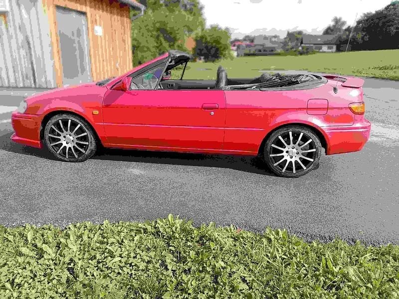 Rot Gebraucht 1997 Toyota Paseo Cabrio | 690 € - Bild 1/4