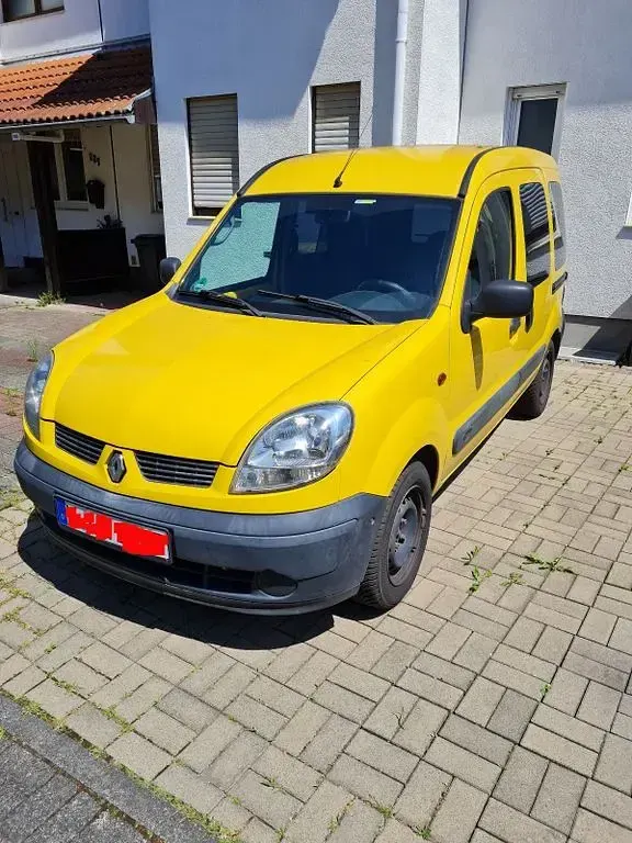 Gebraucht Renault Kangoo 75 PS (55 kW) 2004 Gelb Van / Kleinbus