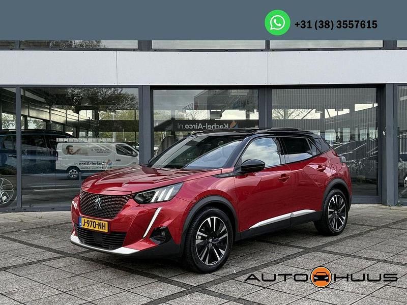 Rot Gebraucht 2020 Peugeot e-2008 GTi SUV | 13.800 € - Bild 1/4