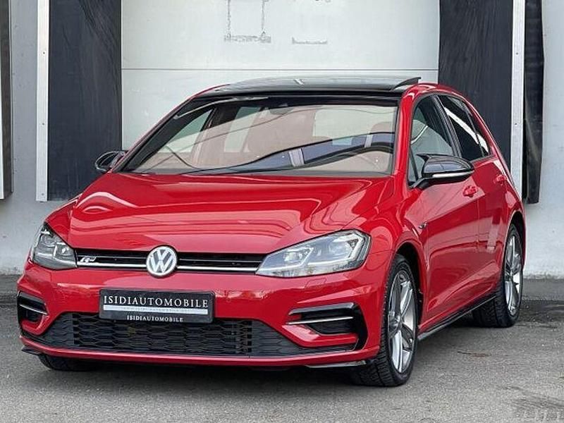 Rot Gebraucht 2019 VW Golf VII R-line Limousine | 16.400 € (Fairer Preis) - Bild 1/4