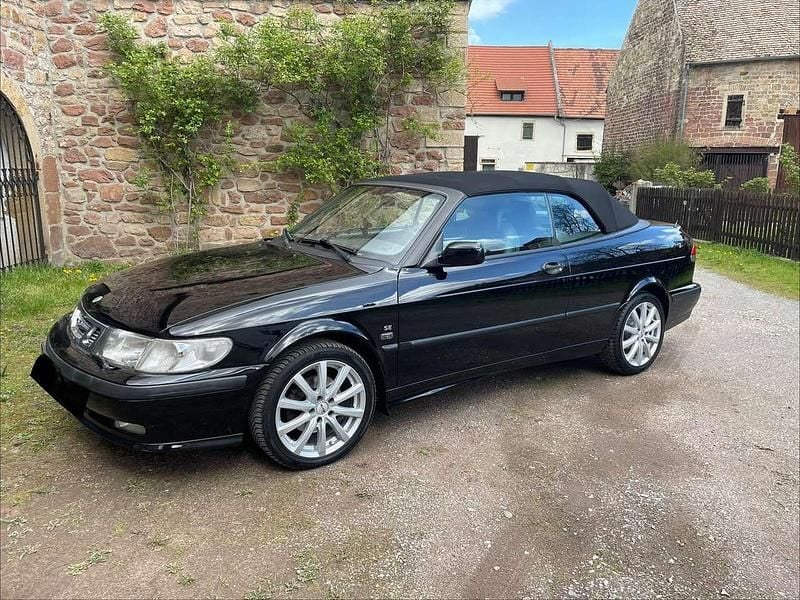 Gebraucht Saab 9-3 Cabriolet 154 PS (113 kW) 2000 Schwarz Cabrio